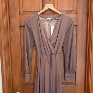 Baltic Born Mocha Long Sleeve Dress